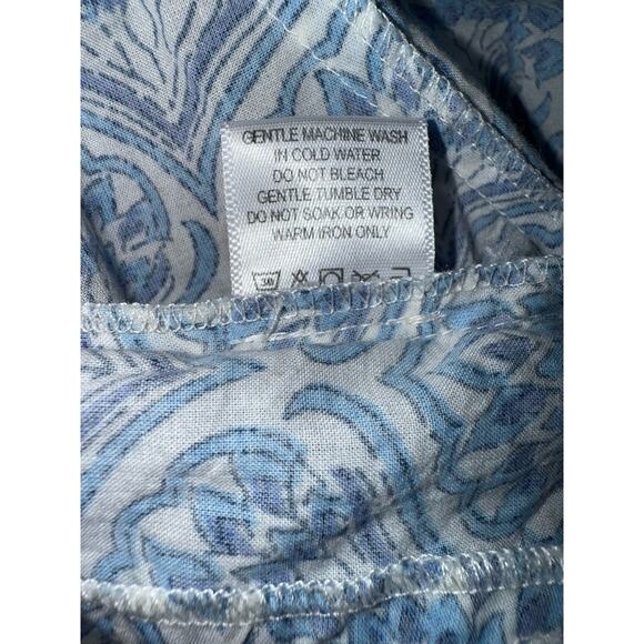 Erica Wilson Nantucket Fan Flare Prairie Boho Maiden Cottagecore Babydoll Sz XS - Picture 7 of 16